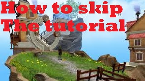 How to skip the Runescape tutorial (2014)