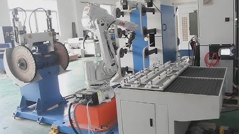 Robot polishing machine,robot buffing machine, door handles polishing machine