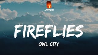 Owl City - Fireflies (Lyrics) TikTok I'd like to make myself believe that planet earth turns slowly