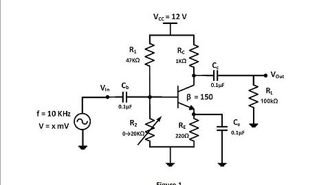 Amplifier circuit / lab2 Electronics / multisim 2