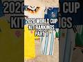 Ranking the 2026 World Cup Kits 🔥 | Who Has the Best Look?  #soccer #footballworldcup #fifaworldcup