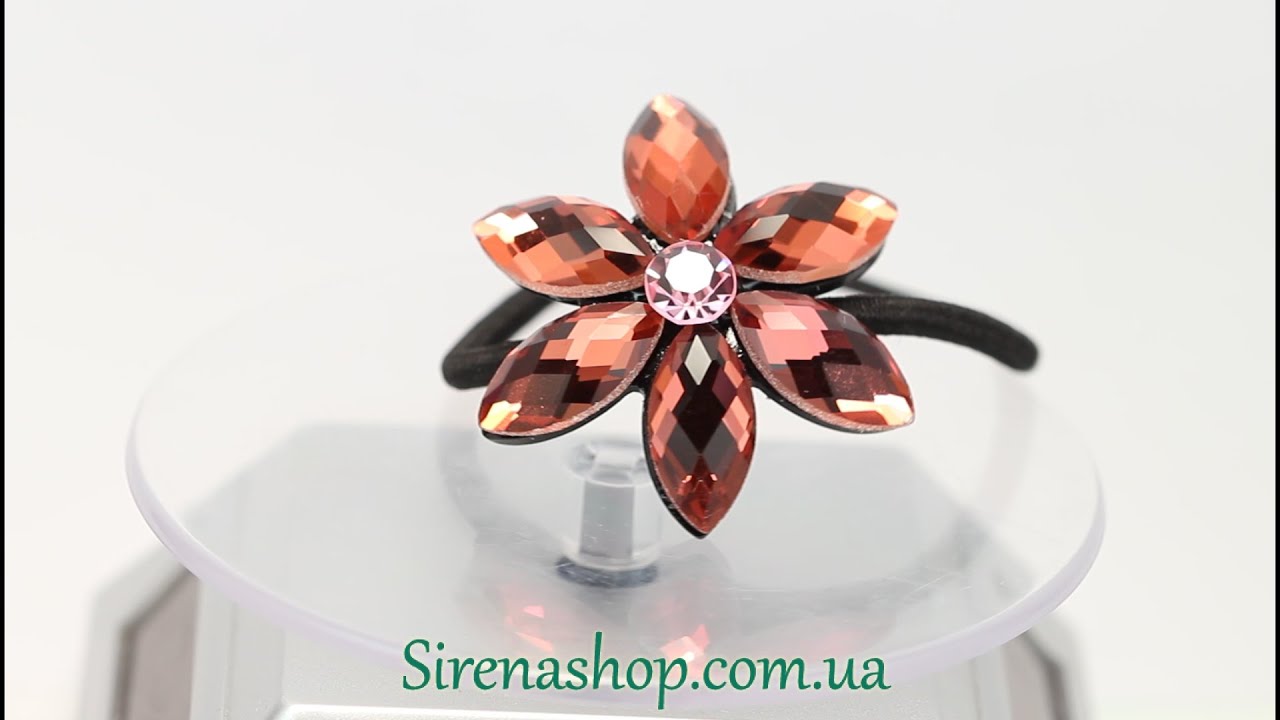 Sirenashop.com.ua: Бижутерия (Резинка для волос Сибел) с кристаллами Swarovski