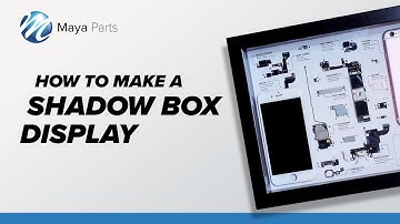How to Make a Shadow Box Display