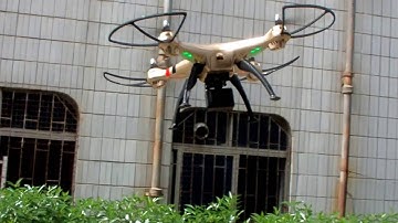 Syma X8HC X8HW vs W9F ActioN Camera Gopro