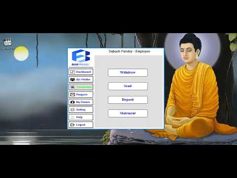 Bankpranali | Employee Screen | VB6.0