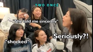 momo's back stories that revealed by Jeongyeon in public 😂