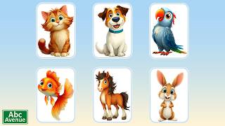 What Comes Next? | Pets Pattern Song for Kids | Abc Avenue