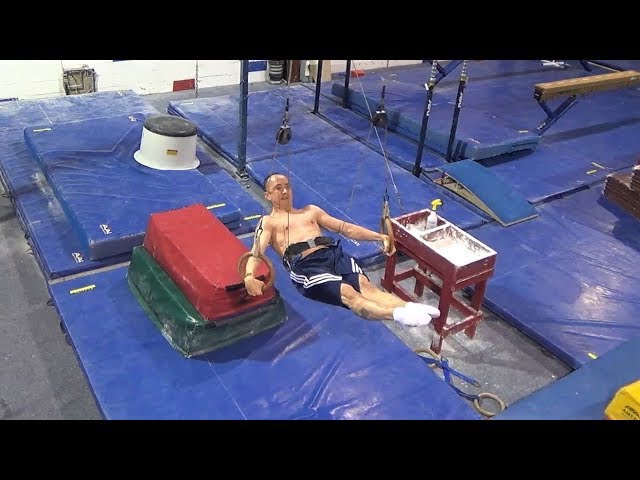 TONY - VICTORIAN TRAINING - Forearm Lever Support on Bar - Gymnastics Rings  Bodyweight Fitness - YouTube