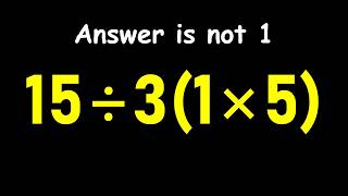 Most People Get This Simple Math Question Wrong
