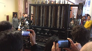 Babbage Differential Engine, Mountain View Computer History Museum