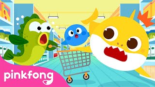 beep beep be careful at the supermarket learn safety rules with baby shark pinkfong official