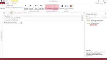 Access 2013 Makros Tutorial: Bild laden beim Anzeigen |video2brain.com