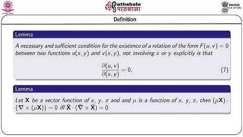 M-03. Basic concepts of partial differential equations: pfaffian differential equations