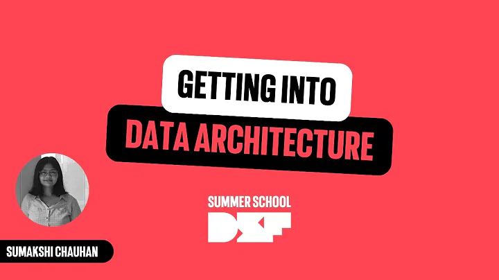 Getting into data architecture