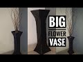 Big Flower Vase Without Using Cement | Home Decor | DIY | Part 1 | The Art BoXx |