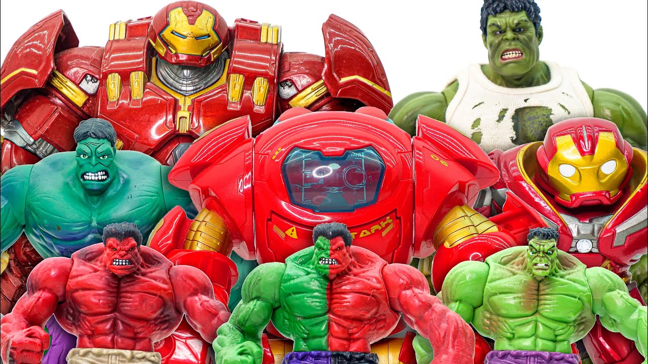 Hulkbuster vs Hulk Toys Collection Go! Hulk Toys Play Time Action