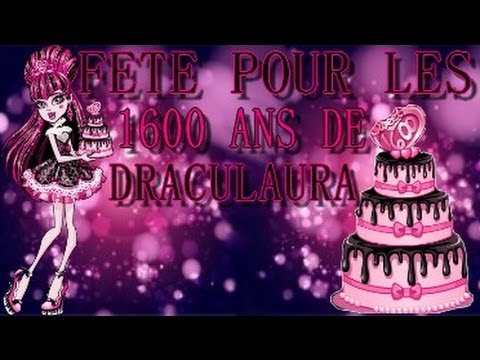 Fete Pour Les 1600 Ans De Draculaura Youtube Fete Pour Les 1600 Ans De Draculaura Youtube
