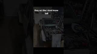 I do infact know ball #v8 #automobile #mechanic #driftcar #marketplace #overhaulin