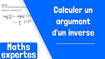 Comment calculer un argument de l