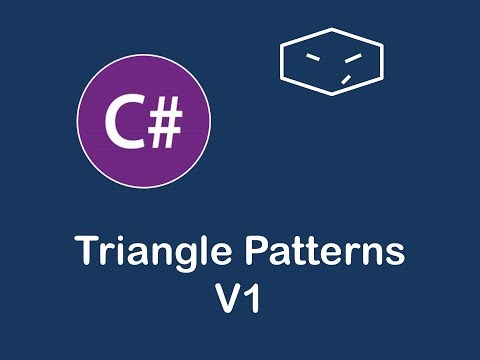 triangle patterns v1 in c#