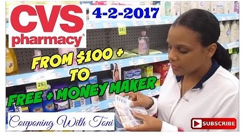 CVS 4/2/2017 ~ FREE COUPONING + MONEY MAKER