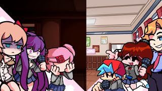 Friday Night Funkin - Triple Trouble But Doki Doki Sing It | Master's Cover Collection [FNF Mod]