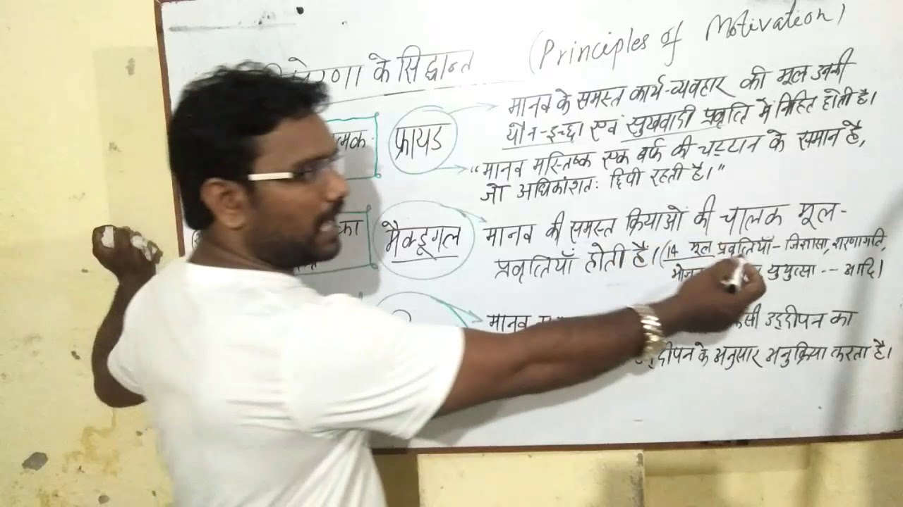 अभिप्रेरणा के सिद्धांत। TET/CTET special