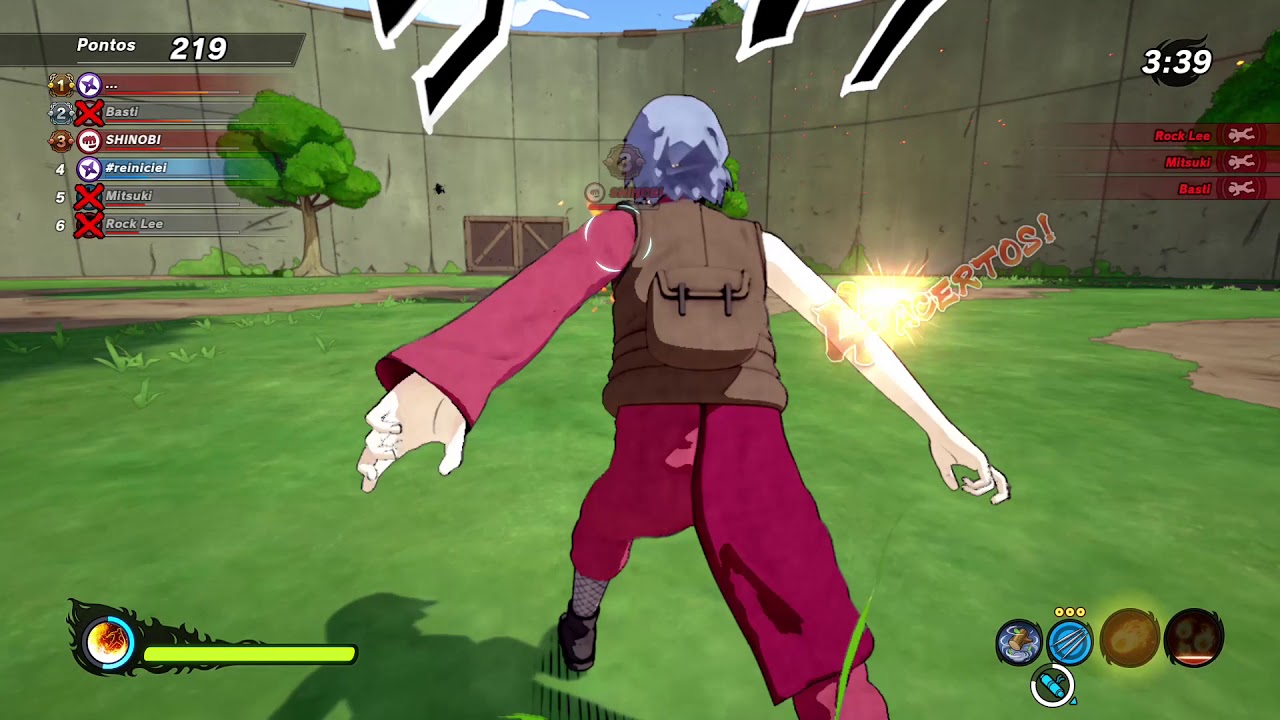 NARUTO TO BORUTO SHINOBI STRIKER exame chunin - YouTube