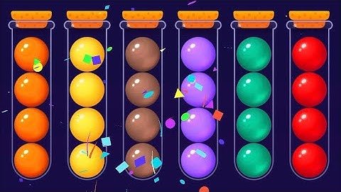 Ball game level 1341 - 1360  | Ball Sort puzzle