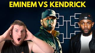 Eminem vs Kendrick Lamar SONG TOURNAMENT 🏆 (Bracket Challenge)
