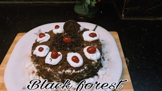 How to make black forest cake recipe |ब्लैक फॉरेस्ट केक रेसिपी| ️