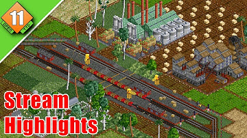 Fantastic Network Efficiency - Highlights - 🚂 OpenTTD Let