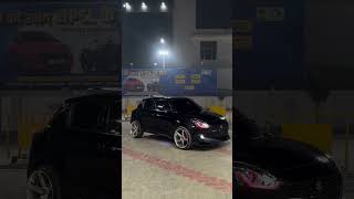 swift z black modified on road university public reaction #jaidmeel #tirangarally #suzukiswift #news