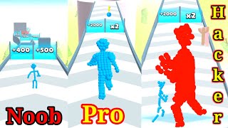 Balls Master | Noob vs Pro vs Hacker in balls master 2048 ball 3d video games gameplay Android,iOS screenshot 3