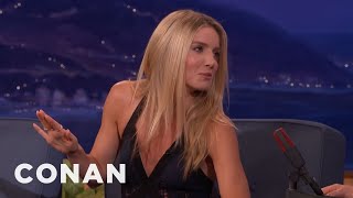 Annabelle Wallis: Tom Cruise Scrapped Our Kissing Scene | CONAN on TBS