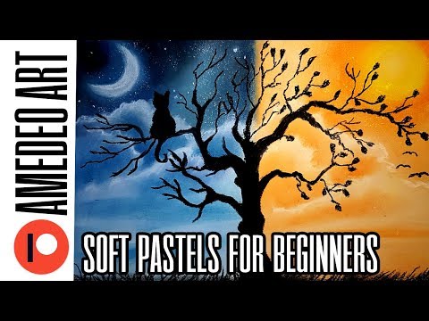 Soft pastels for complete beginners tutorial | Kate Amedeo