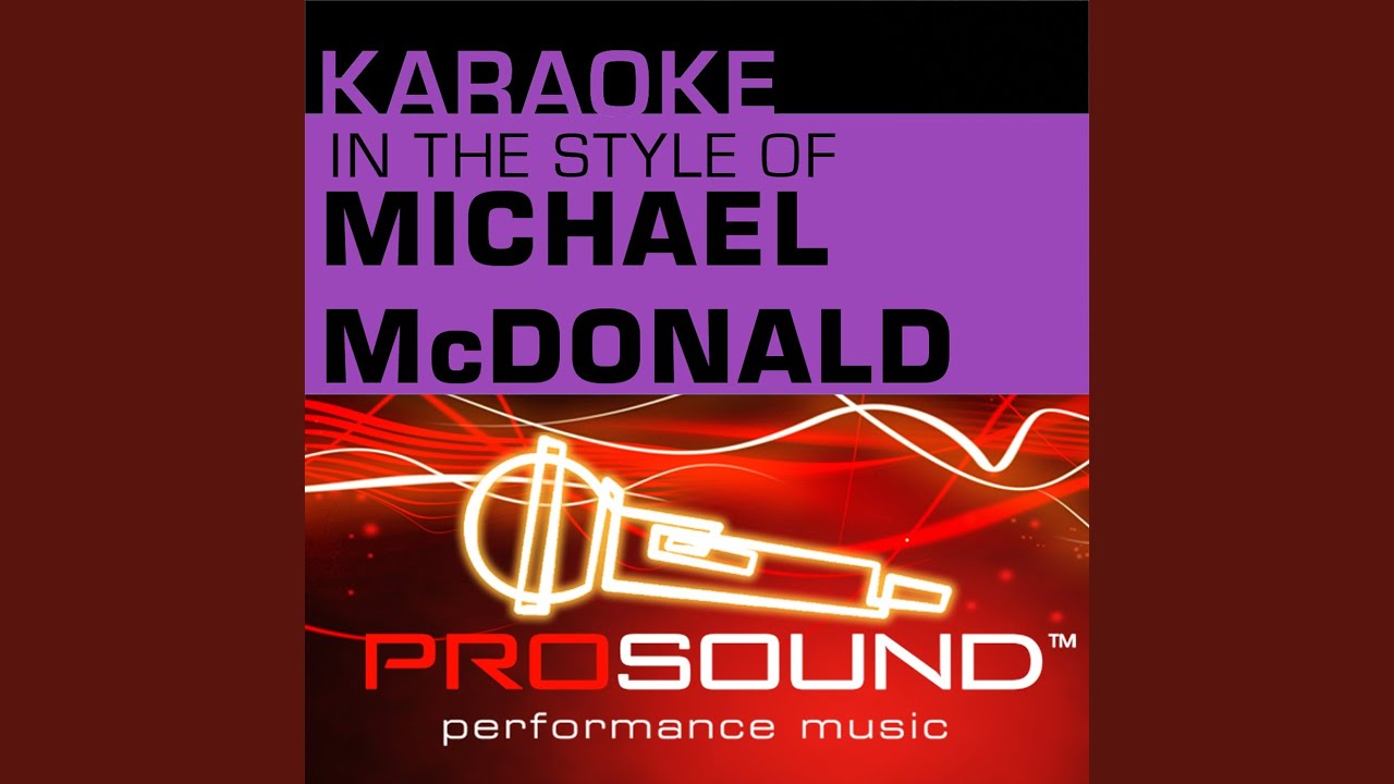 Ain't No Mountain High Enough (Karaoke Instrumental Track) (In the style of  Michael McDonald) - YouTube