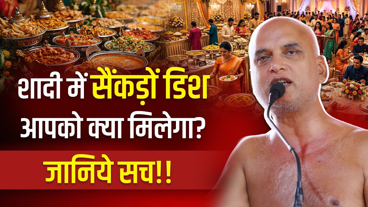 "शादी में सैंकड़ों डिश…आपको क्या मिलेगा? जानिये सच!!