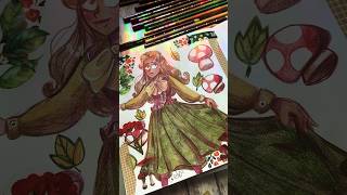 Designing a Natural-Earth Toned Character - Reviewing ARRTX s 126 Colored Pencils