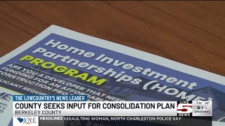 VIDEO: Berkeley County seeks community input on consolidation plan