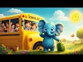 Bus Ke Pahiye Ghume Gol Gol Gol, बस के पहिए घूमे गोल गोल, Hindi Cartoon Songs for Kids