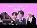 Funnycute idol x fan interactions