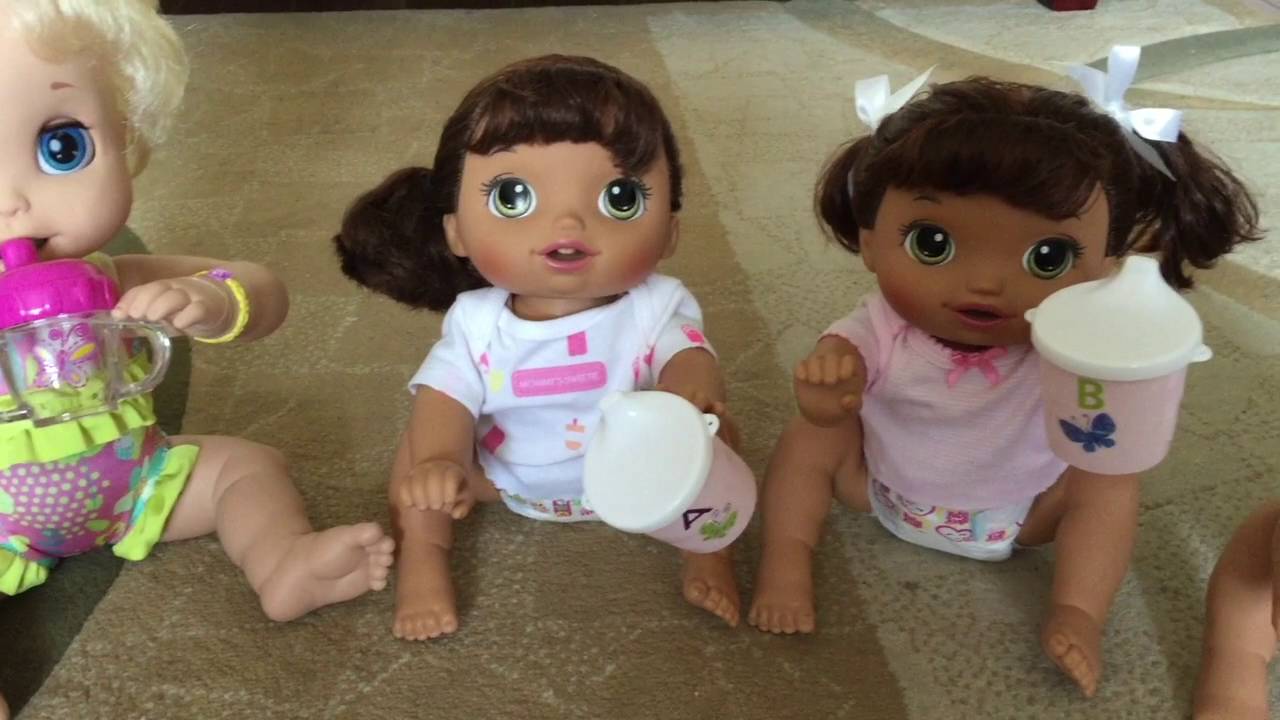 Baby Alive, Babies Go Bye-Bye  Splish-Splash Going Outside