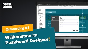 Onboarding #1: Erste Schritte und Übersicht | 💻 Peakboard Designer