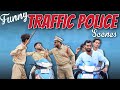 Funny traffic police scenes  hyderabadi comedy  epic vines