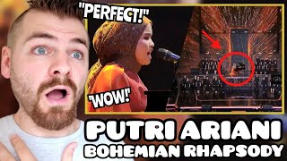 First Time Hearing Putri Ariani 'Bohemian Rhapsody' Queen Cover | HUT TRANSMEDIA 22 LIVE | Reaction