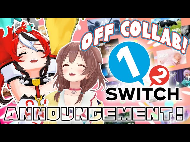 ≪1 2 SWITCH - OFF COLLAB≫ A RAT AND A DOG w/ Inugami Korone + BIG ANNOUNCEMENT!!!のサムネイル