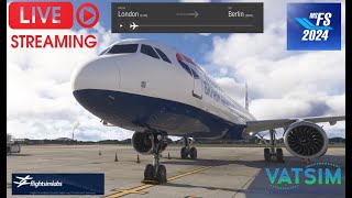FS24 | BA Ops zum Berlin Tuesday | London LHR ✈ BER Berlin | FSL A321neo | VATSIM