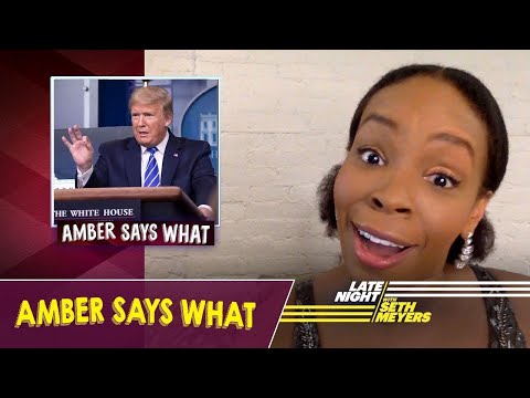 Amber Says What: Stanley Tucci’s Cocktails, Trump’s Cleaning Products Comments