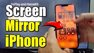 How to Display Mirror & Connect iPhone to TCL TV (Google TV)